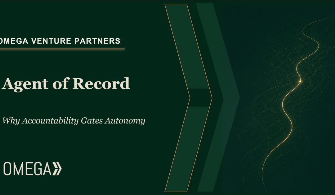 Agent of Record: Why Accountability Gates Autonomy