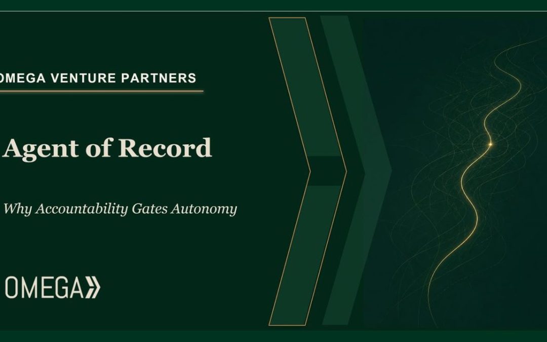 Agent of Record: Why Accountability Gates Autonomy